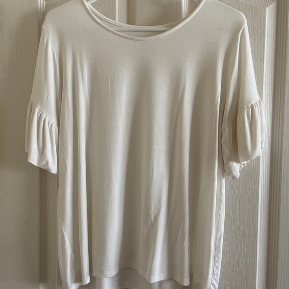 Albion Ruffle Sleeve Tee - Picture 1 of 4